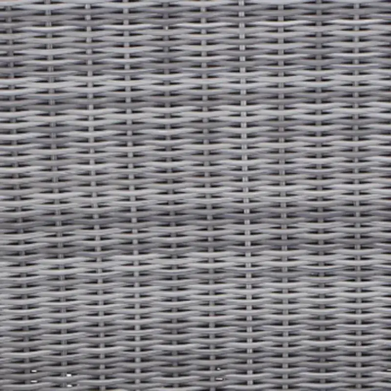 Siena Garden 3 Meter Geflechtstrang, halbrund 7 x 3,5 mm, blau-grau Neueste Stile