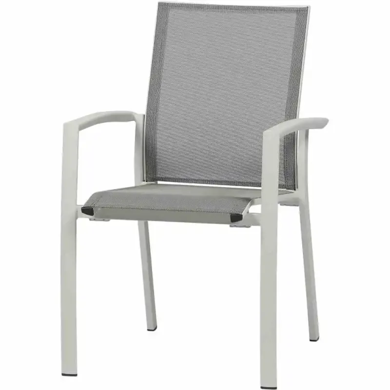 Siena Garden Velia Stapelsessel RANOTEX® schwarz-grau Begrenzt auf 3 Tage