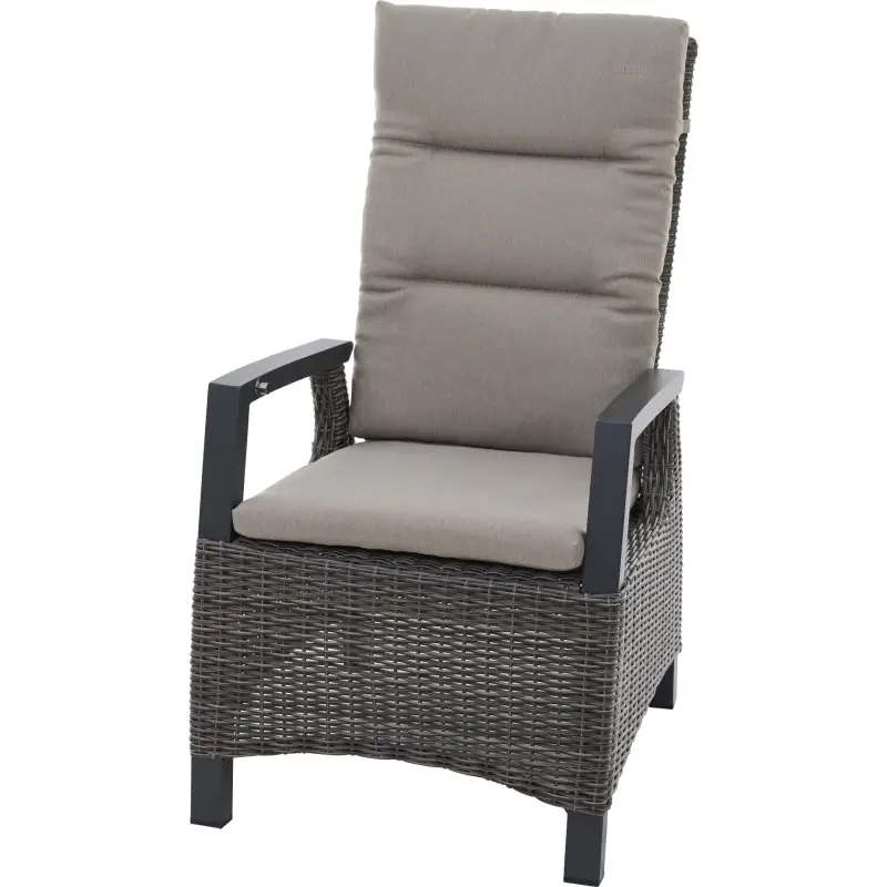 Siena Garden Corido Move Gartensessel Rattangeflecht charcoal-grey Meist gekauft