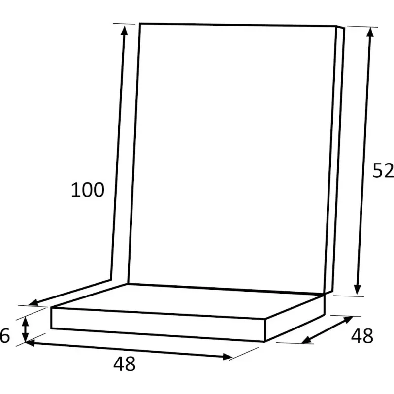 Siena Garden Anka Sesselauflage Niedriglehner 100 cm Saisonschlussverkauf