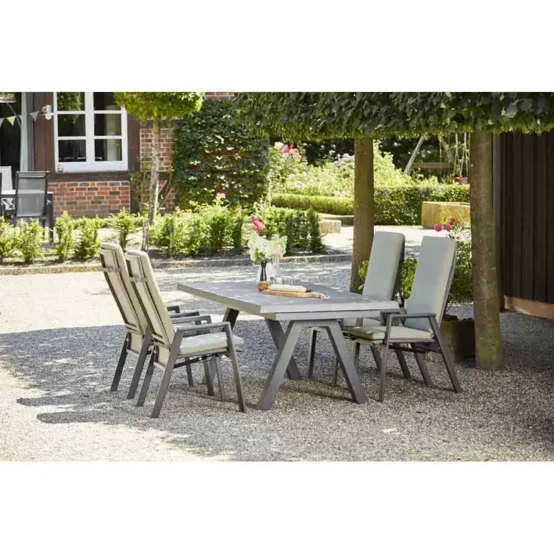 Siena Garden Anka Sesselauflage Hochlehner 123 cm Osterangebot