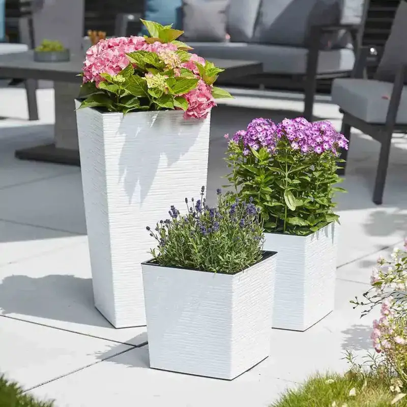 Siena Garden Nizza Groove Blumentopf Zeitlich begrenztes Angebot