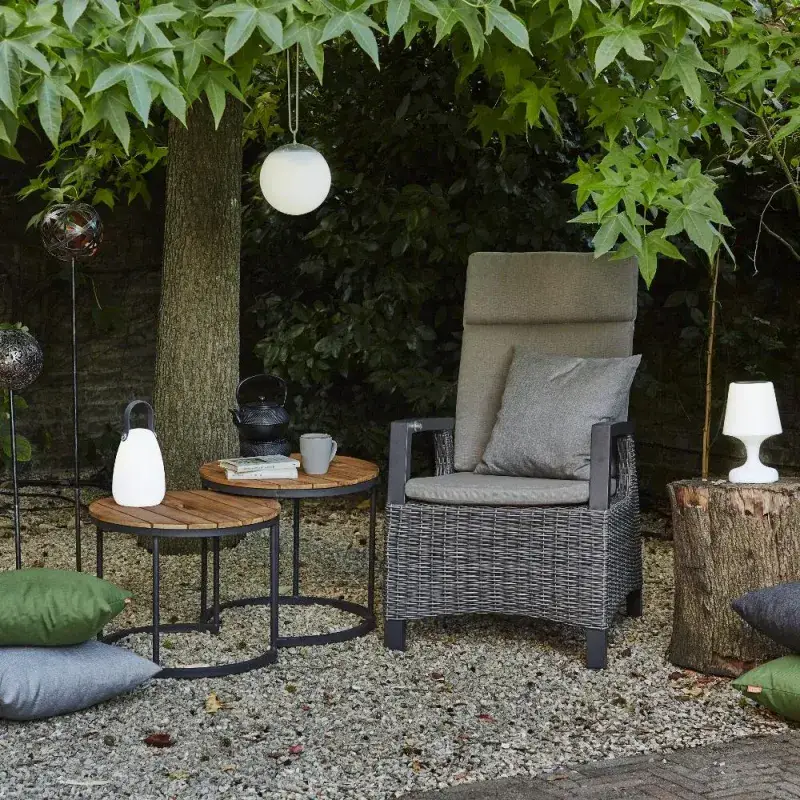 Siena Garden Solartischlampe 25 cm Große Rabatte
