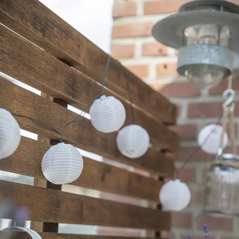 Siena Garden Solar-Lichterkette 10er weiß, Kauf eins, bekomm eins gratis