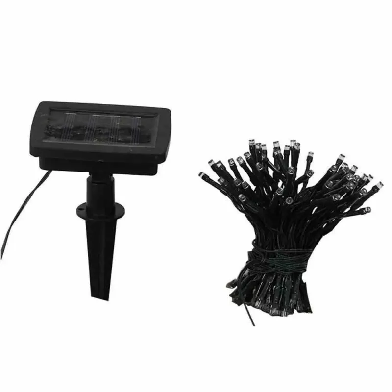 Siena Garden Solar-Lichterkette 100er, LED weiß, Sonderangebote