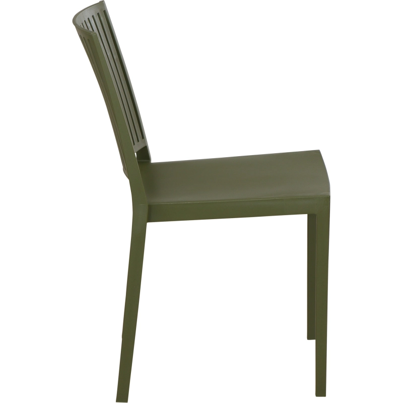 Siena Garden Urban Lights Lane Stapelstuhl Polypropylen olive Kostenloser Versand international