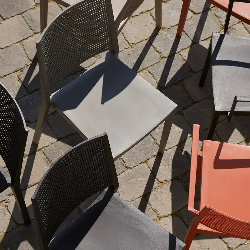 Siena Garden Urban Lights Square Stapelstuhl Polypropylen taupe Online