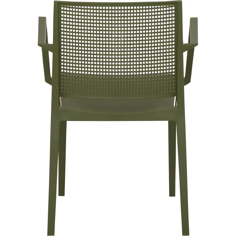 Siena Garden Urban Lights Square Stapelsessel Polypropylen olive im Angebot