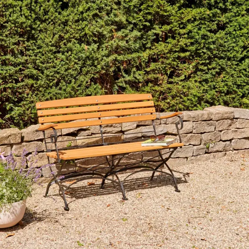Siena Garden Peru III Klappbank 2-Sitzer Robinienholz FSC® 100% natur Günstig kaufen
