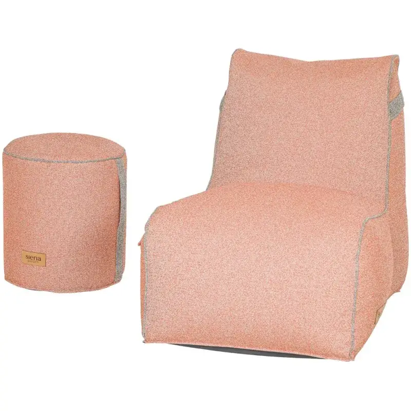 Siena Garden FEEL.U Sitzsack-Set Polypropylen modern red Online Shopping