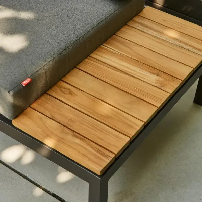 Siena Garden Loungeset Alvida Loungetisch + 2x Recamiere + Modul Mitte Muttertagsangebot
