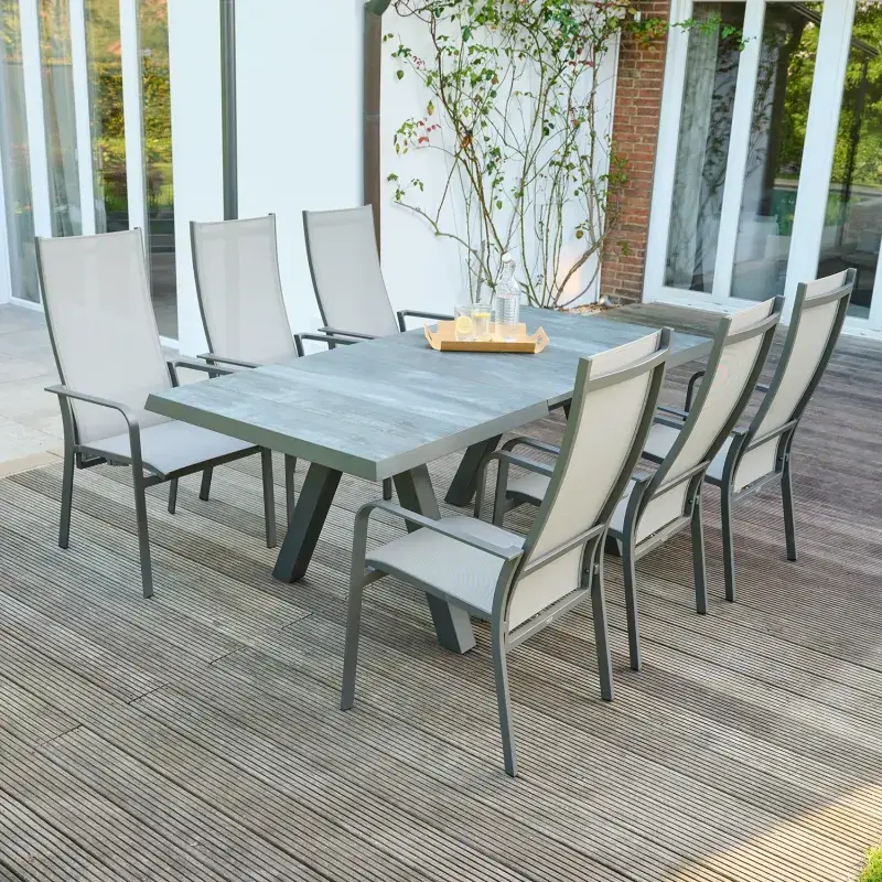 Siena Garden Carlton Move Gartensessel RANOTEX® hellgrau Lagerräumung