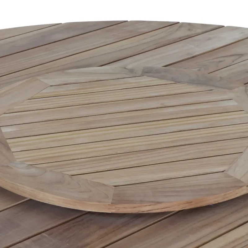 Siena Garden Lazy Susan Drehteller Teakholz FSC® 100 % natur Zeitlich begrenztes Angebot