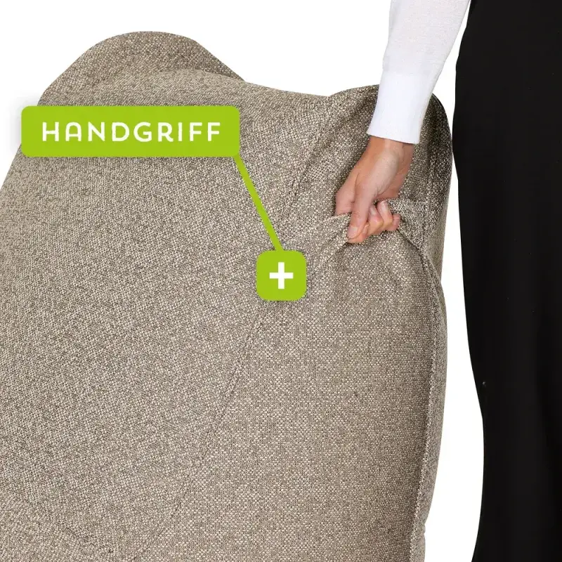 Siena Garden FEEL.U Sitzsack Polypropylen deep sand inkl. Schutzhülle Blitzangebot
