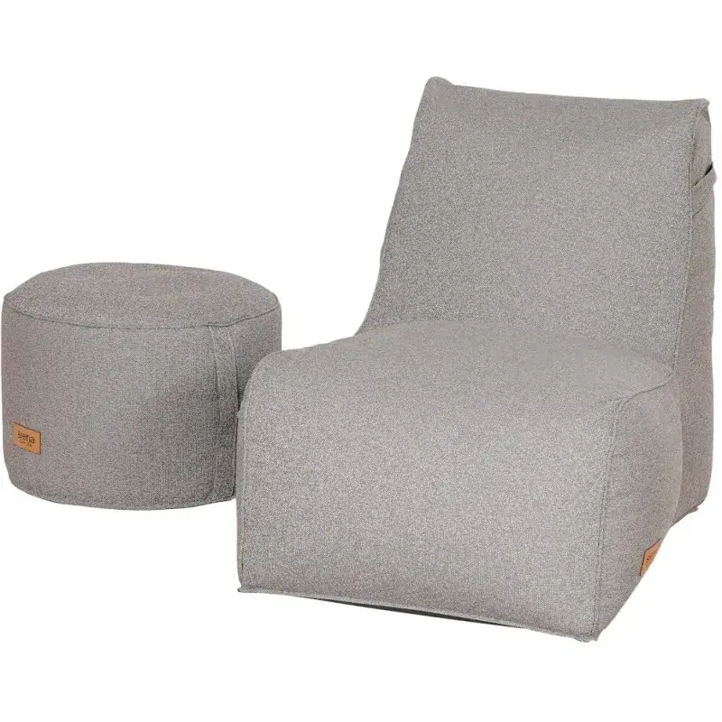Siena Garden FEEL.U Sitzsack-Set Polypropylen soul grey Neuheiten