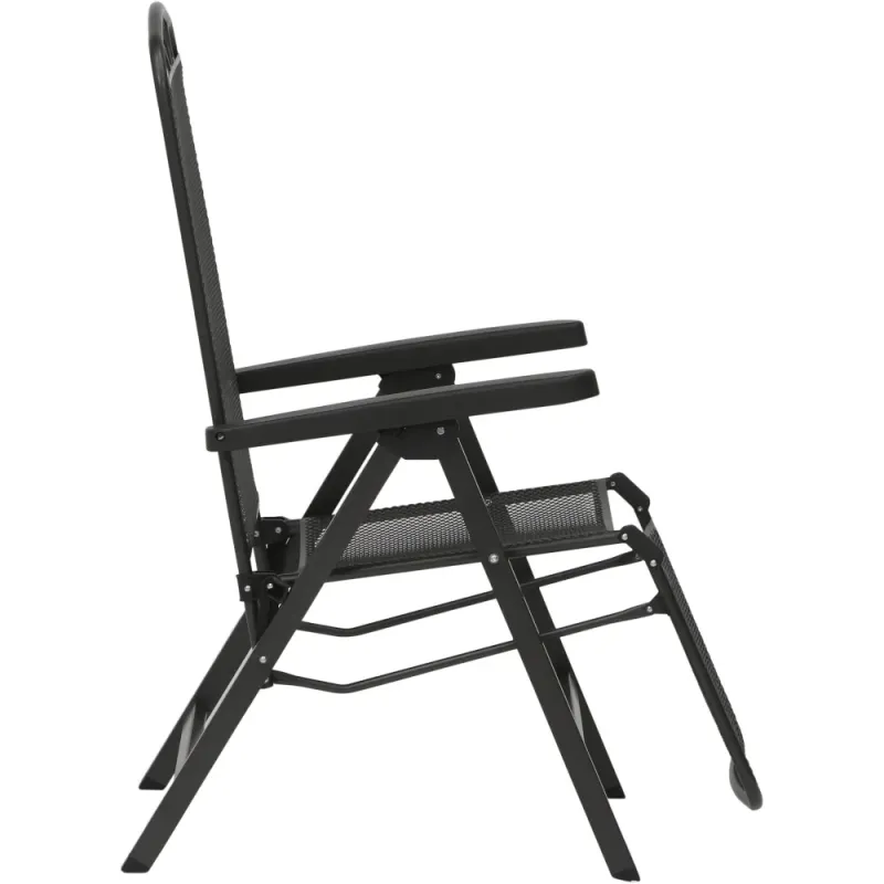 Siena Garden Elda Relaxsessel Stahl matt anthrazit Bis zu 65% Rabatt