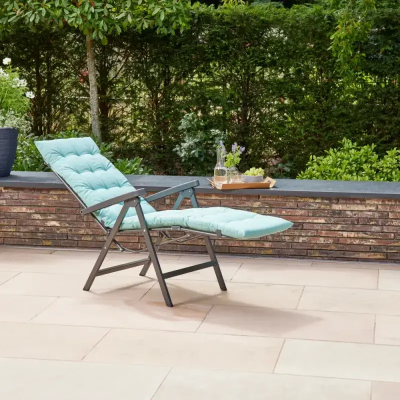 Siena Garden Elda Relaxsessel Stahl matt anthrazit Bis zu 65% Rabatt