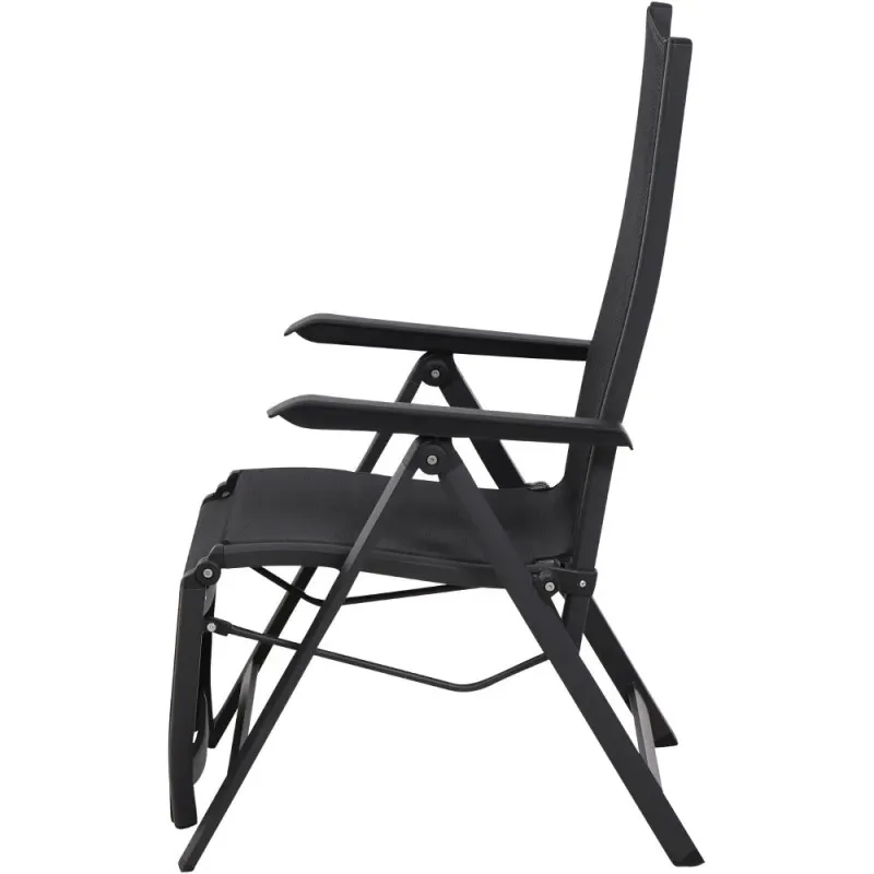Siena Garden Tesoro Relaxsessel RANOTEX® schwarz-silber Bis zu 55% Rabatt