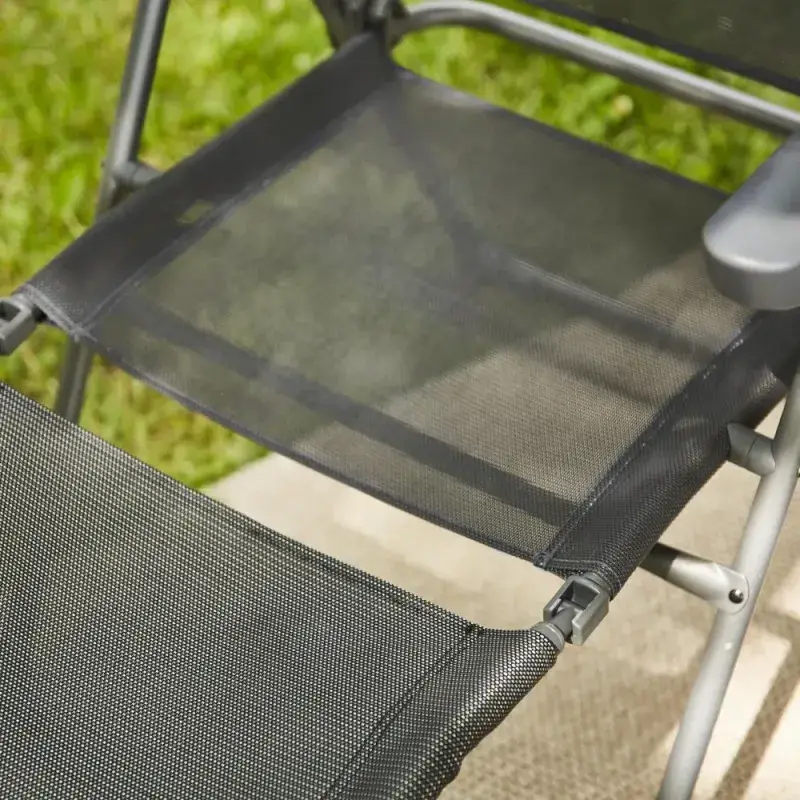 Siena Garden Comfort Camping Fußteil Ranotex®-Gewebe anthrazit Nur noch ein Tag übrig