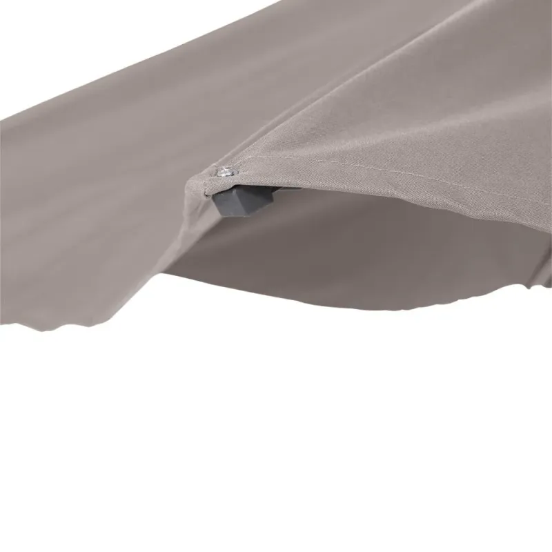 Siena Garden Avio Mittelstockschirm Ø 350 cm rund Kostenloser Versand