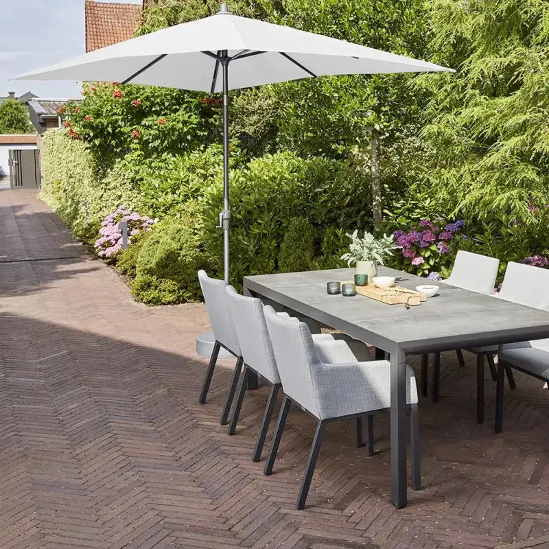 Siena Garden Avio Mittelstockschirm 300x200 cm eckig Online Shopping