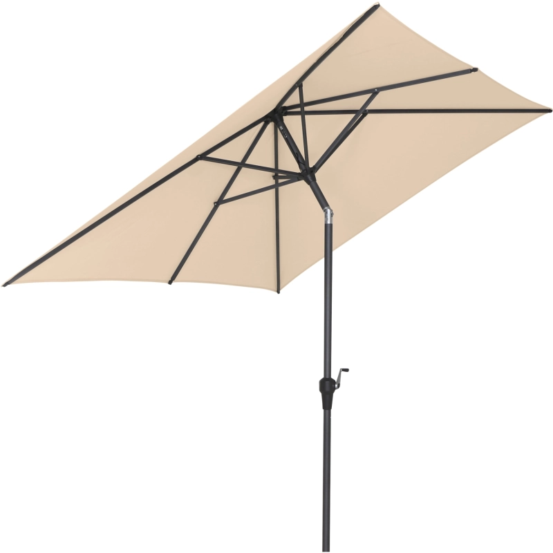 Siena Garden Avio Mittelstockschirm 250x200 cm eckig Preisnachlass