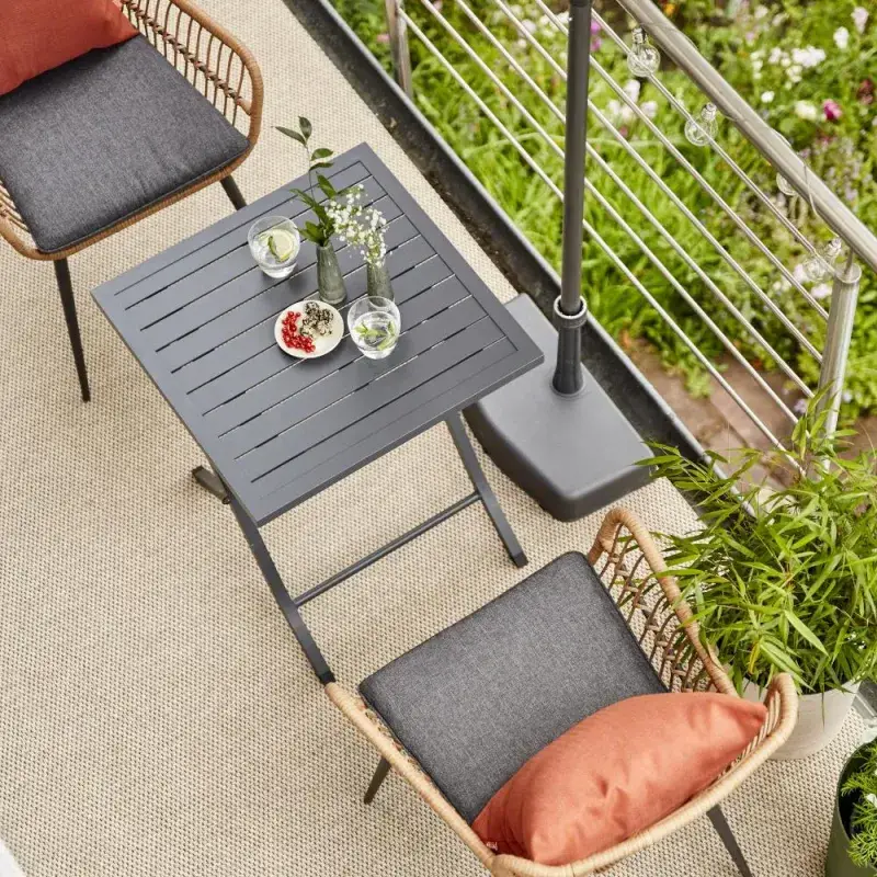 Siena Garden Balkonschirmständer Kunststoff/Beton 20 kg anthrazit Tiefpreis