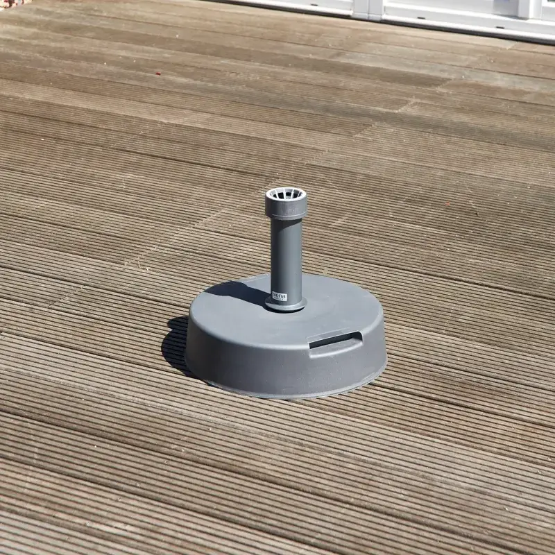 Siena Garden Schirmständer Kunststoff/Beton 20 kg anthrazit Wochenangebot