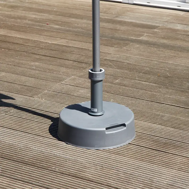 Siena Garden Schirmständer Kunststoff/Beton 30 kg anthrazit Begrenzte Freigabe