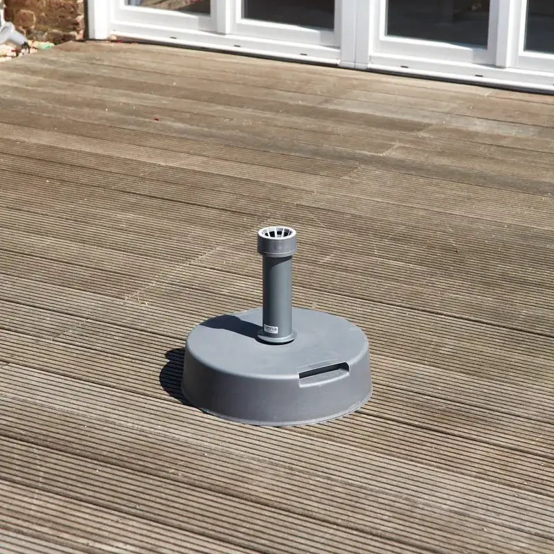 Siena Garden Schirmständer Kunststoff/Beton 30 kg anthrazit Begrenzte Freigabe
