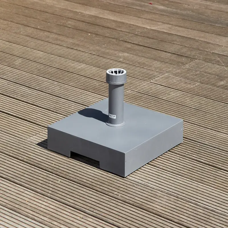 Siena Garden Schirmständer Kunststoff/Beton 40 kg anthrazit Letzte 3 Tage