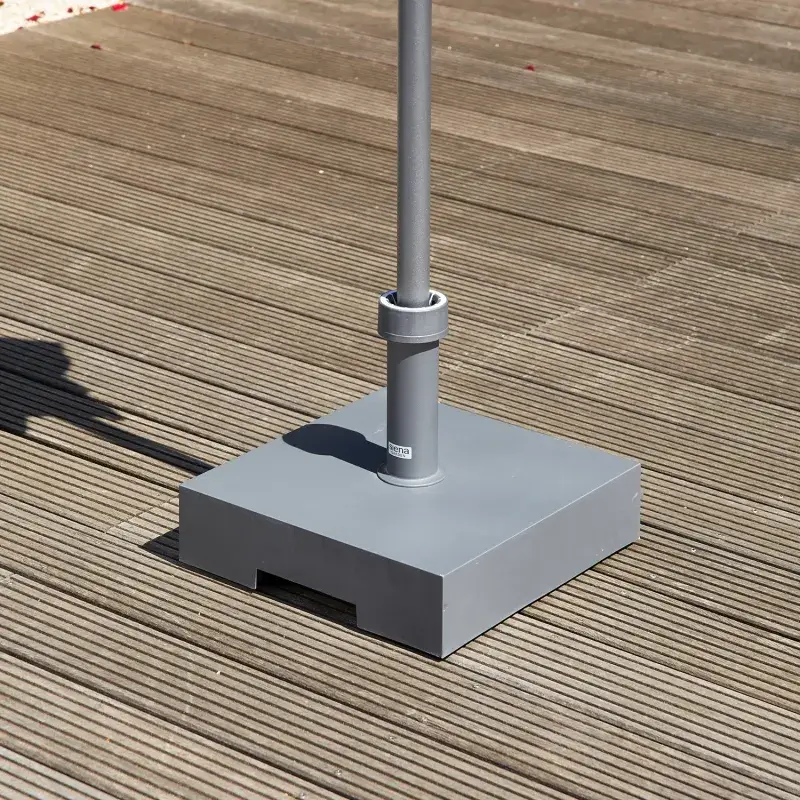 Siena Garden Schirmständer Kunststoff/Beton 40 kg anthrazit Letzte 3 Tage