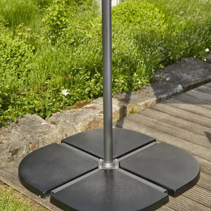 Siena Garden Bodenplatte Quadro light Beton Set 2x 18 kg Bis zu 65% Rabatt