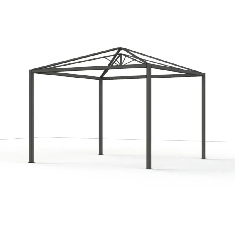 Siena Garden Schattenmanufaktur® Basis-Set Comuna matt anthrazit 3x6 m Im Verkauf