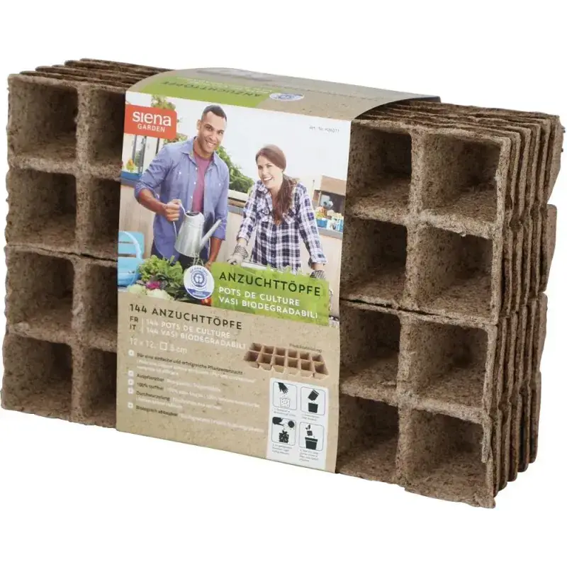 Siena Garden Anzuchttöpfe Ø 5cm quadratisch Saisonale Angebote