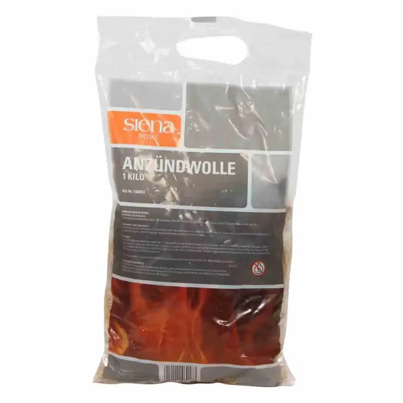 Siena Garden Anzündwolle 1 kg im Sack Schlussverkauf