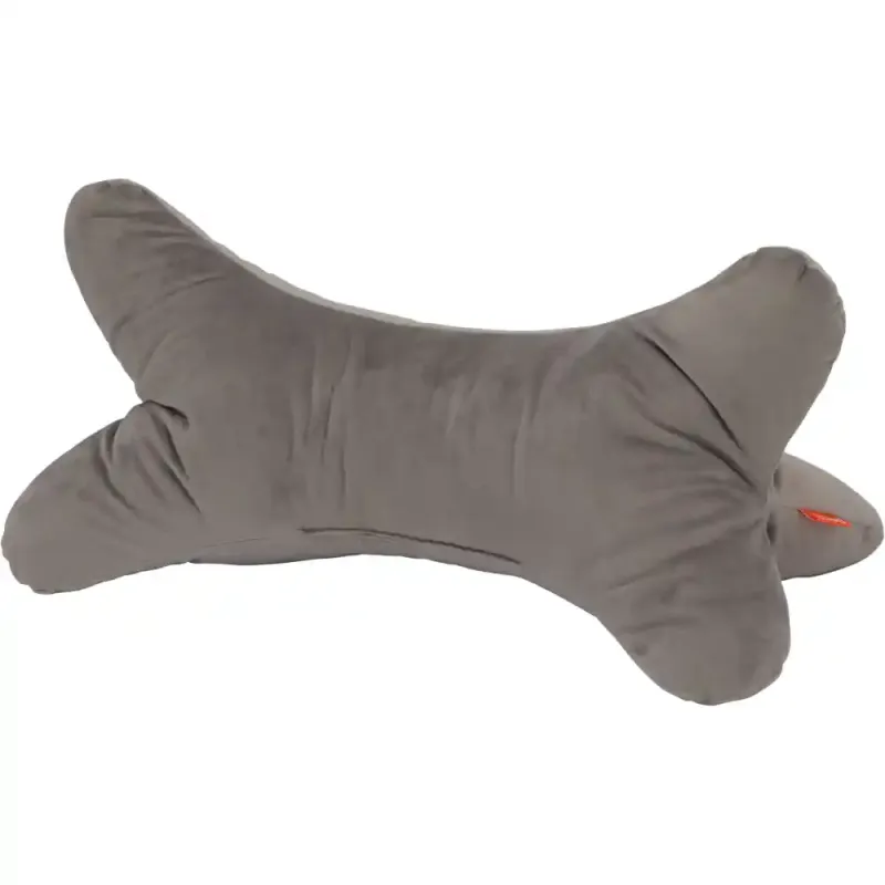 Siena Garden NIA Hunde Kuschelkissen 45 x 25 x 25 cm hellgrau Letzte 3 Tage