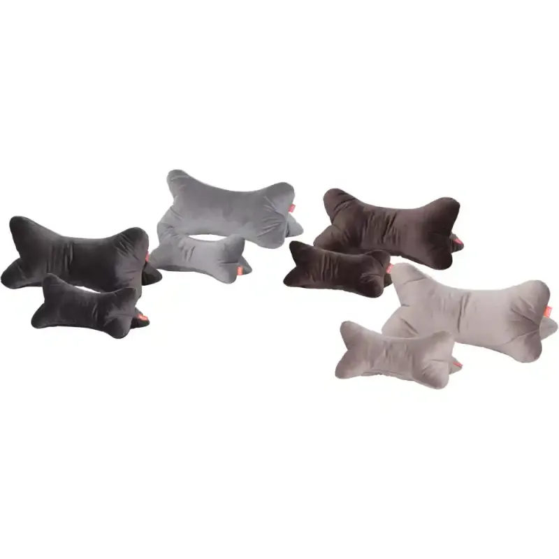 Siena Garden NIA Hunde Kuschelkissen 30 x 18 x 18 cm grau Neueste Stile