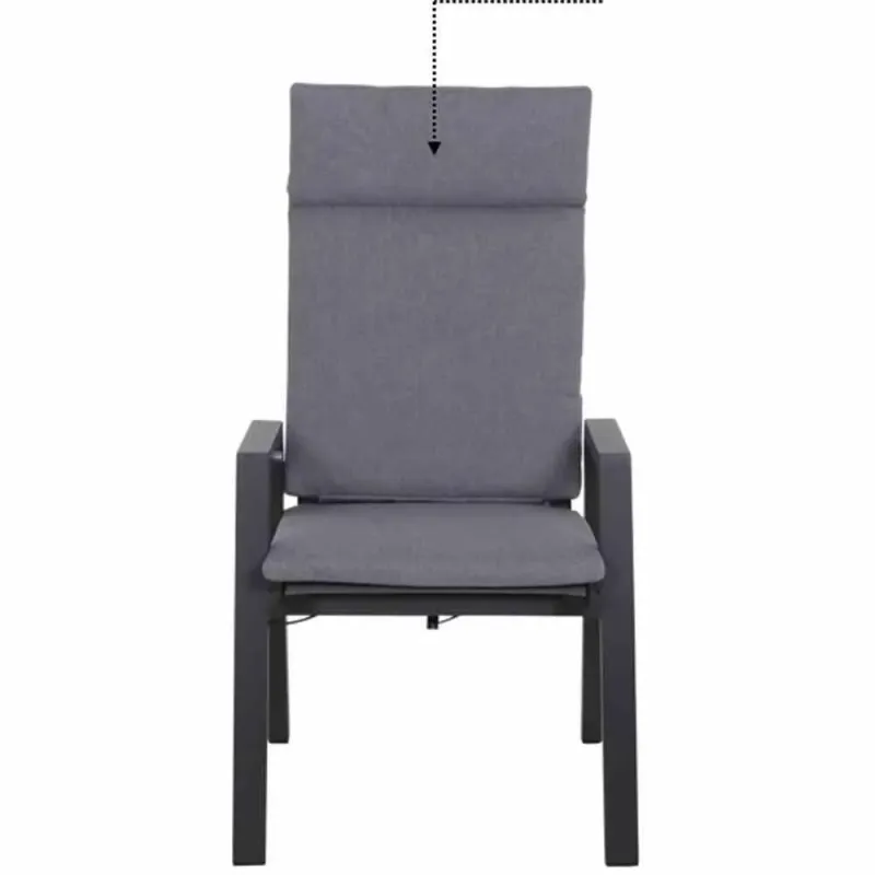 Siena Garden Auflage anthrazit zu Valencia Dining Move Sessel Online Outlet