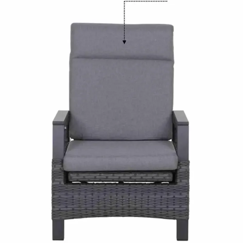 Siena Garden Auflage blau-grau zu Solea Lounge Sessel night blue Saisonale Angebote