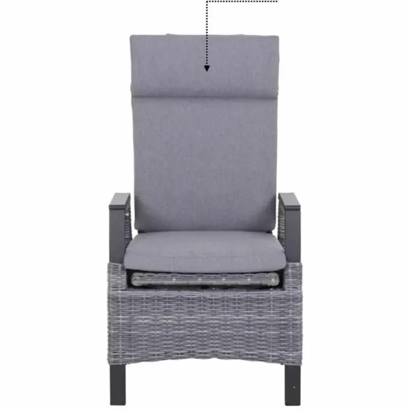 Siena Garden Auflage grau zu Solea Dining Move Sessel slate blue Neueste Stile