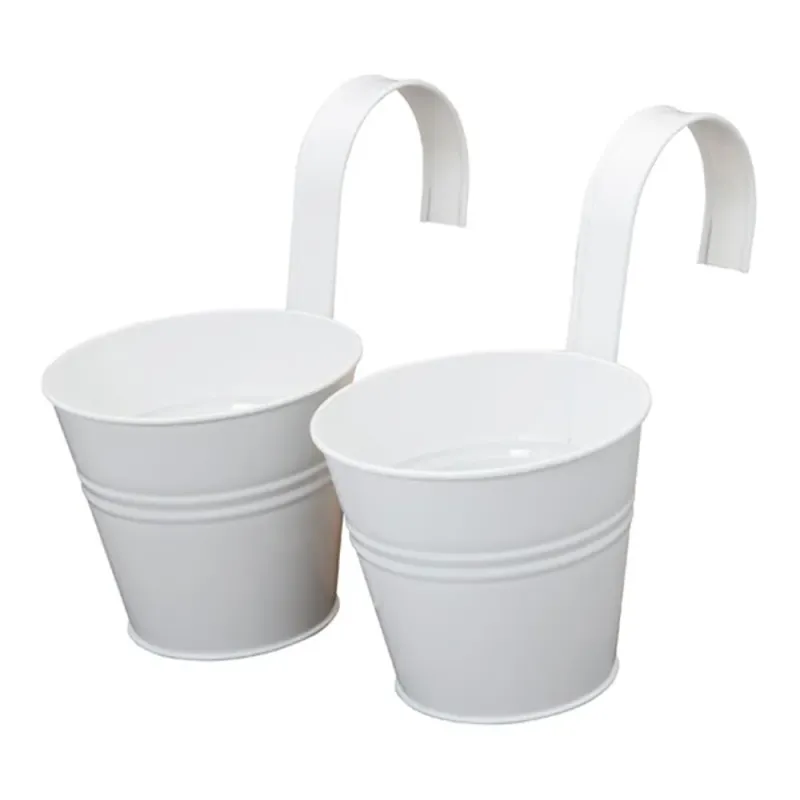 Siena Garden Blumentopf 2er Set inklusive Halter Rabatt