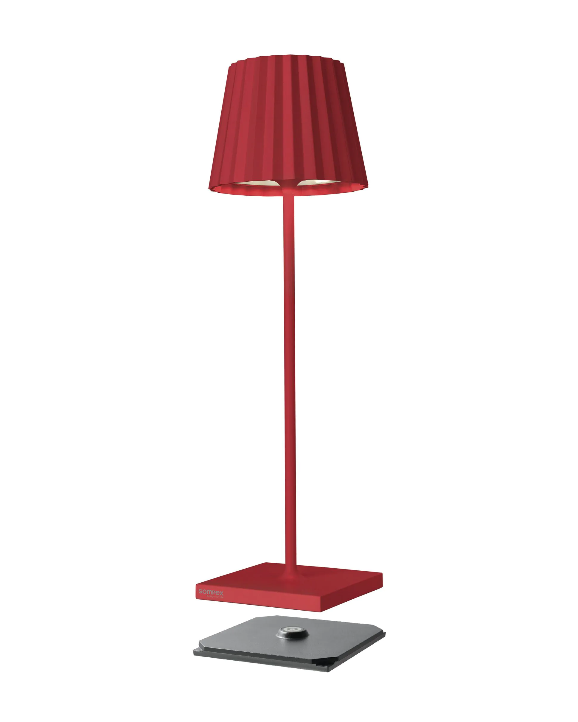 Sompex TROLL 2.0 - rot, Akku-Tischleuchte Black Friday Preise