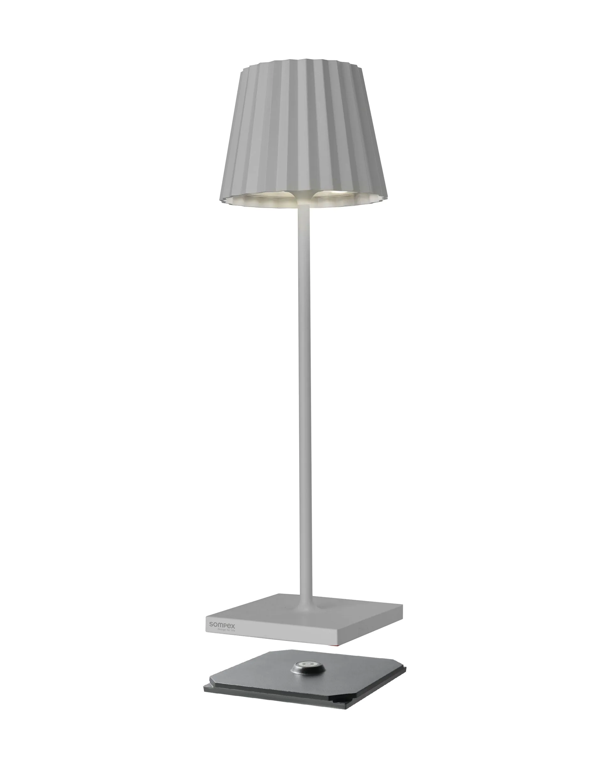 Sompex TROLL 2.0 - grau, Akku-Tischleuchte Wochenangebot