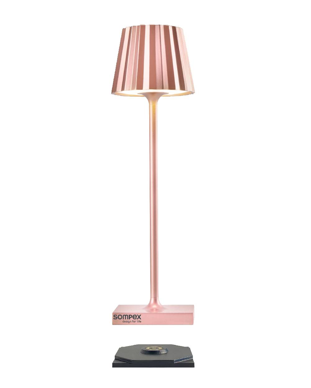 Sompex TROLL NANO - Rosegold, Akku-Tischleuchte Weihnachtsangebot