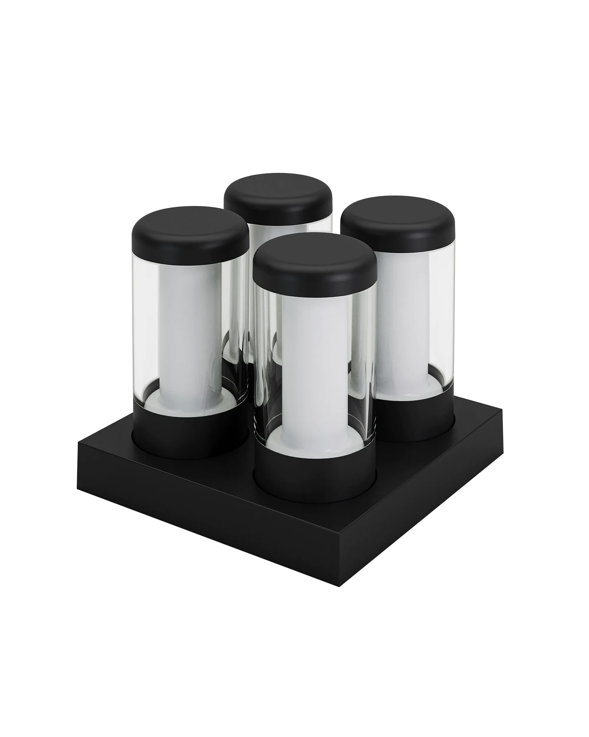 Sompex NIP - Akku-Tischleuchten 4er Set, schwarz Osterangebot