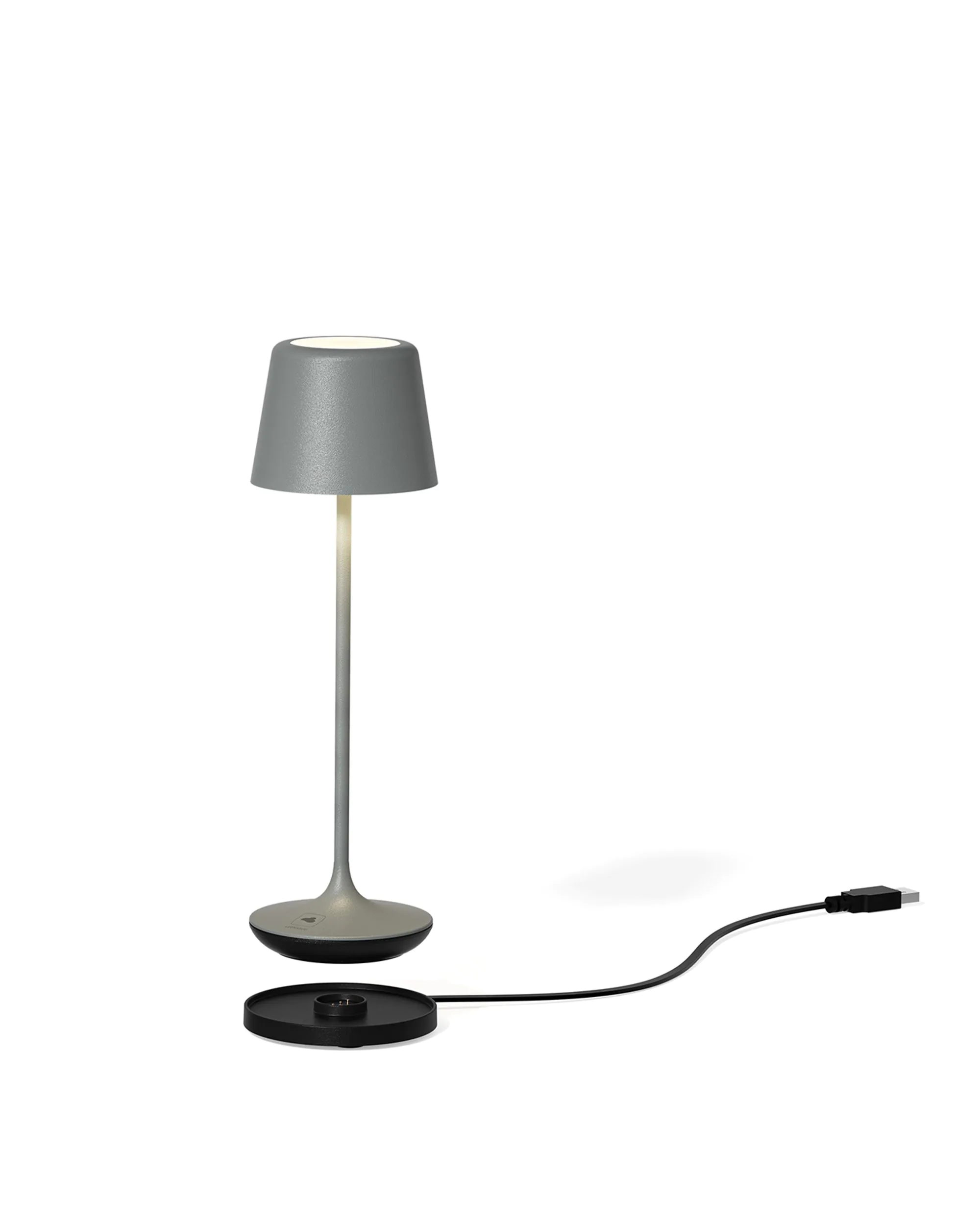 Sompex BARI - Grau. RGB-Akkutischleuchte Top Angebot