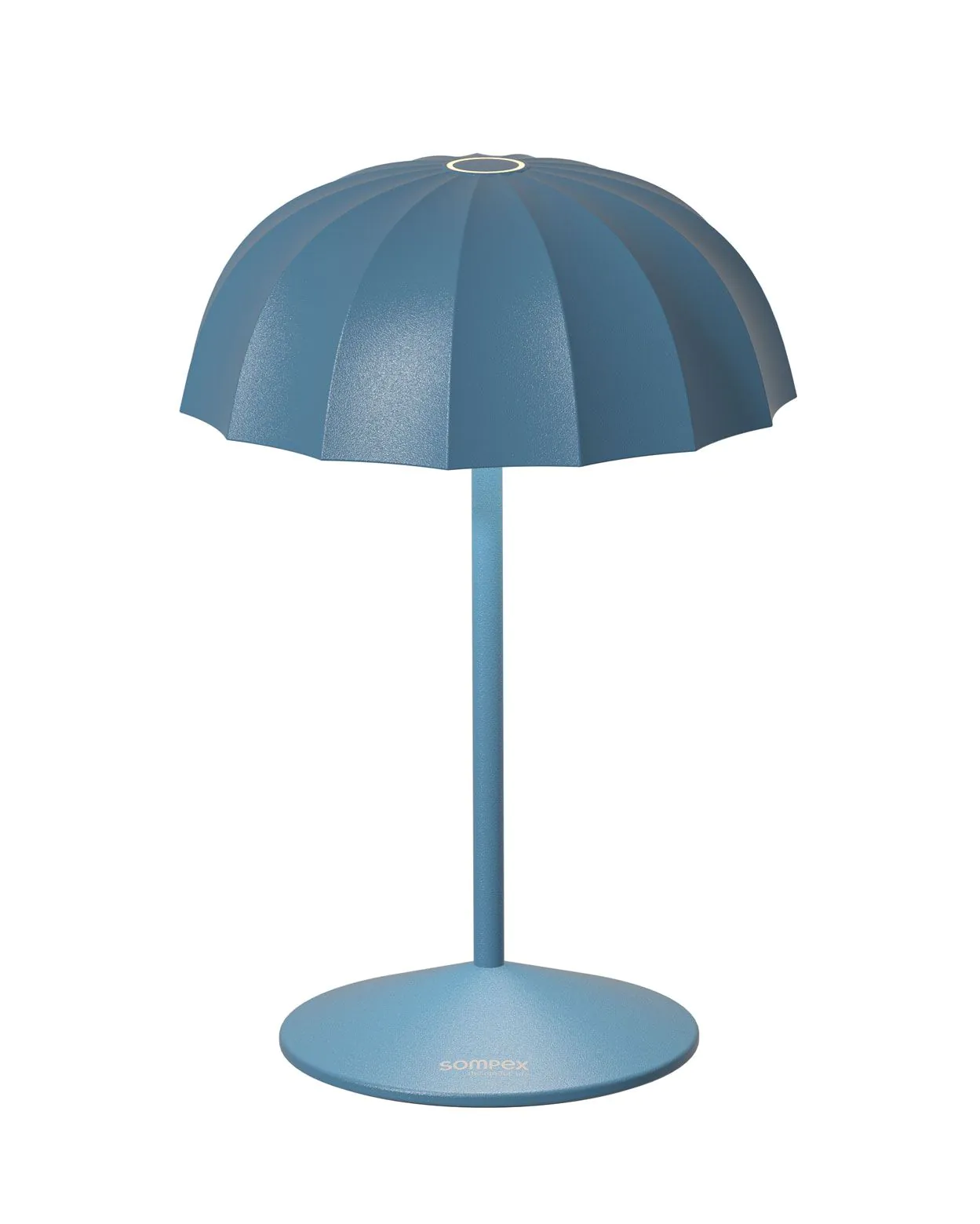 Sompex OMBRELLINO - Blau, Akku-Tischleuchte