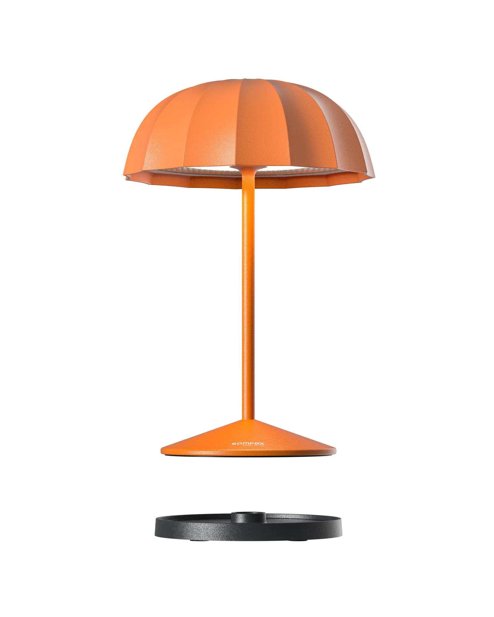 Sompex OMBRELLINO - Orange, Akku-Tischleuchte Discount Store für neue Produkte