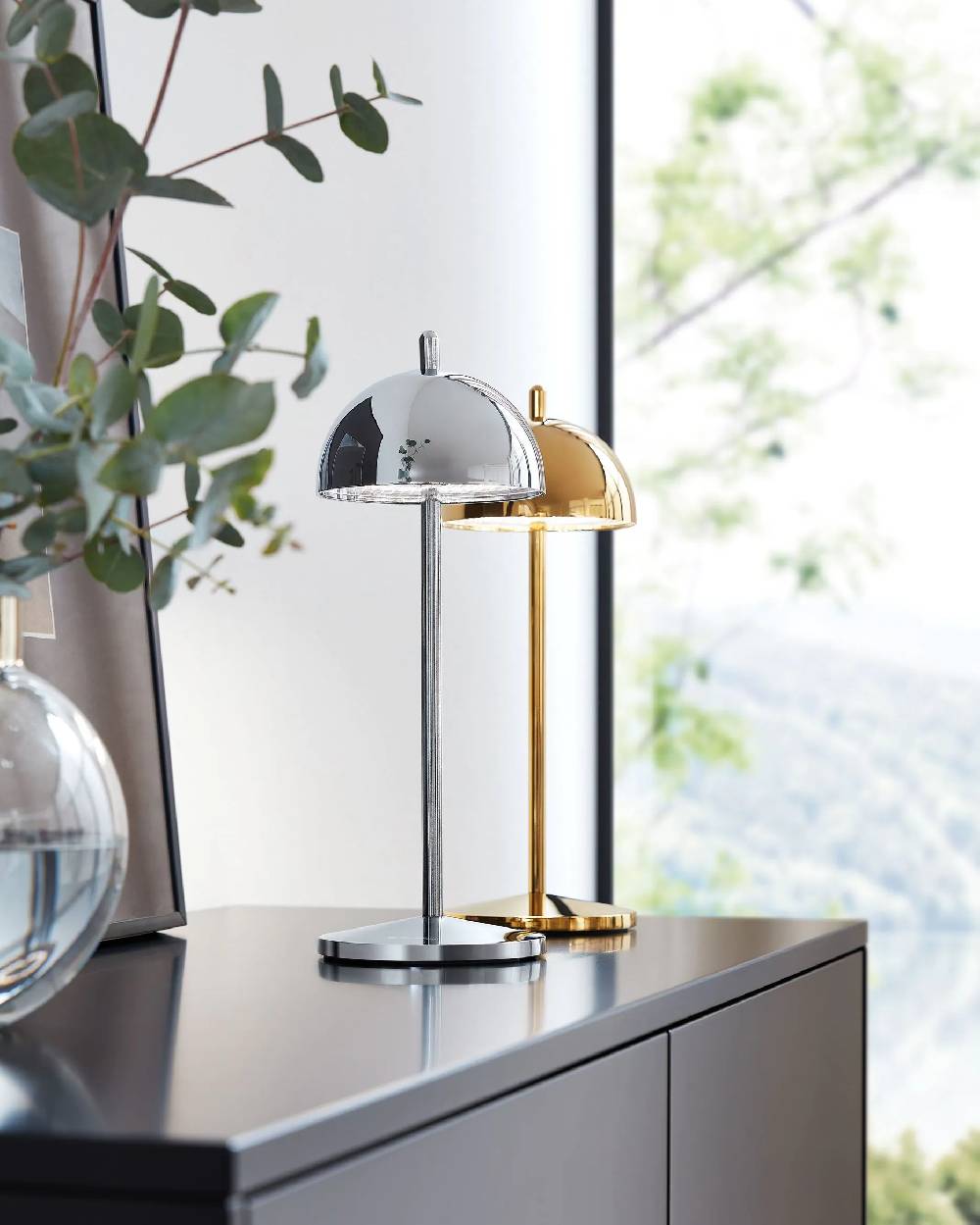 Sompex LUNA - Outdoorleuchte, Chrom Fabrikpreis